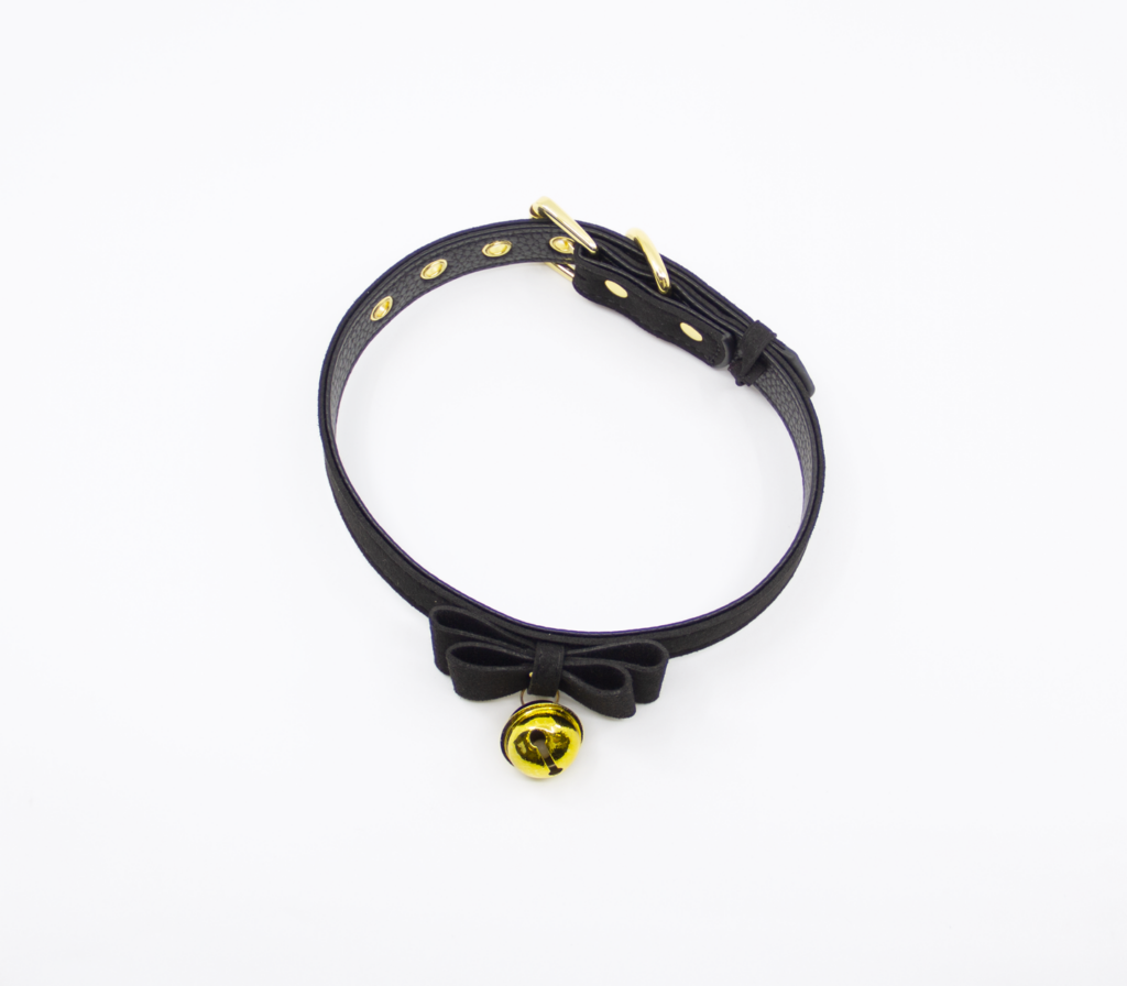 Bow Cat Bell Collar | Love In Leather